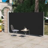 vidaXL Bočna tenda za dvorište/terasu 160 x 300 cm crna | shoptok.hr