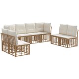  Set vanjskih sofa Prirodna Poliester | shoptok.hr
