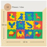 Hakuna Matte Hakuna podloga puzzle za djecu - Safari životinje 120 x 90 x 1,2 cm | shoptok.hr