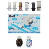  Karler bass k10-combo set (2 x smart watch, 8 narukvica ) beli ( IT1208 ) Cene