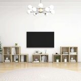  8-dijelni set TV ormarića boja hrasta sonome od iverice | shoptok.hr
