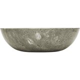  Umivaonik sivi Ø 40 x 12 cm mramorni | shoptok.hr