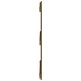  Stensko posteljno vzglavje medeno rjavo 108x3x90 cm borovina, (20736082) | Shoptok.si