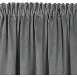  Curtain VILA color graphite style classic dragon tape transparent 7.5 cm with fringe 3 cm velvet 400x225 HOMEDE | shoptok.hr