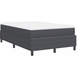  Krevet s opruga kutije Tamno siva i bijela 120 x 200 cm | shoptok.hr
