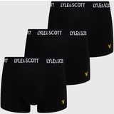 Lyle & Scott Boksarice črna barva