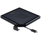 Asus ZenDrive V1M USB-C external DVD Writer with built-in cable-storage design M-DISC support Backup SW Black | Shoptok.si