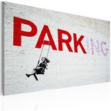  Slika - Parking (Banksy) 60x40 Cijene