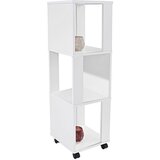 CARRYHOME regal 34/111/34 cm bela Cene