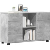  Kreveta s policom FLORIN Betonski sivi 88,5 x 30,5 x 55,5 cm | shoptok.hr