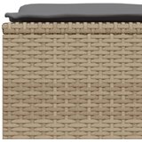  5-dijelni vrtni set sofa s jastucima bež od poliratana | shoptok.hr
