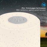 BRILONER LED prigušiva punjiva dodirna spoljašnja stona lampa LED/2W/5V 2700K IP44 mat hrom | Eponuda.com
