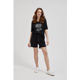 Marisse Women's Shorts L-Sh-4301 Black Cene