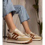 Gemre Beige women's sports sneakers Marena | shoptok.hr