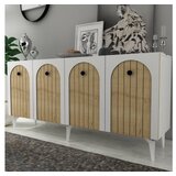 Hanah home komoda breda white sapphire oak Cene