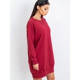 BASIC Feel Good Dress-RV-TU-5184.93P-burgundy | shoptok.hr