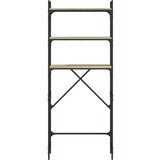  Polica za perilicu rublja boja hrasta 67x25x163 cm drvena | shoptok.hr