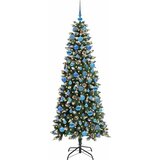  Umjetno božićno drvce Zelena 180 cm PVC, plastika i čelik | shoptok.hr