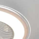  Brilagi - LED prigušiva svetiljka sa ventilatorom RONDA LED/48W/230V bela + daljinski upravljač | Eponuda.com