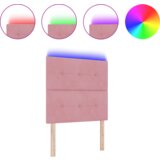  LED Uzglavlje Ružičasto 80 cm Baršun | shoptok.hr