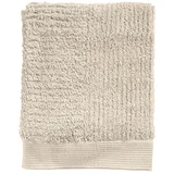 Bež frotirna bombažna brisača 50x70 cm Classic –