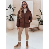DStreet Kurtka damska MISSFROST brązowa | shoptok.hr