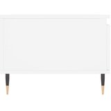  Stolić za kavu bijeli 90 x 50 x 36,5 cm od konstruiranog drva | Eponuda.com