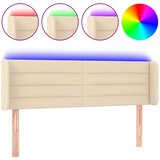  Uzglavlje krem 147x16x78/88 cm od tkanine | shoptok.hr