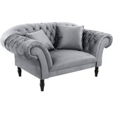 MID.YOU XXL FOTELJ, siva tekstil | Shoptok.si