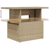 vidaXL 9-dijelni set vrtnih sofa s jastucima bež od poliratana | shoptok.hr
