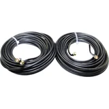 Wittenbergove antene 2 x LTE / GSM / UMTS kabel SMA vtič do SMA vtičnice 10 m antenski kabel K-103264 2 kos, (20411318)