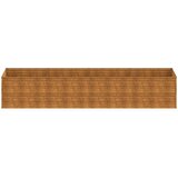  Povišena vrtna gredica 386 x 100 x 69 cm od čelika COR-TEN | shoptok.hr