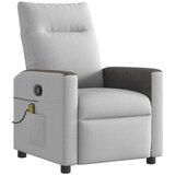 Maison Chic masažni naslanjač - Relax naslanjač sivo blago, (22134827) | Shoptok.si
