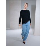 Sinsay Bluza s asimetričnim rubom i čipkom | shoptok.hr
