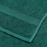 vidaXL Brisače za tuširanje 2 kos zelena 70x140cm 360 g/m² 100% bombaž | Shoptok.si