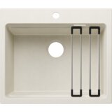 Blanco sudoper ETAGON 6 SILGRANIT pribor inox nosači, bez InFino pribora - NJEŽNO BIJELA | shoptok.hr