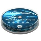 Mediarange Double Layer 8.5GB DVD+R DL 8X MR466 1/10 Cene
