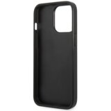 Karl Lagerfeld KLHCP13XMNMP1P za iphone 13 pro max črno pink zaščita - monogram plaque | Shoptok.si