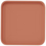  Kvadratna posuda za cvijeće 6 pcs Crvena cigla 32 x 32 x 2,5 cm | shoptok.hr