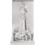 vidaXL držač za knjige Set od 2 Srebrni Aluminij 11 x 12 x 19,5 cm | shoptok.hr