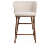 Kave Home Bež podstavljena barska stolica (visine sjedala 65 cm) Ciselia – | shoptok.hr