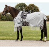 Waldhausen Jahalno pregrinjalo Protect, z resicami, silver grey - 135 cm | Shoptok.si