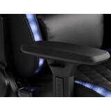  Gejmerska stolica sa LED crna Cene