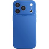 AVIZAR Ovitek za iPhone 17 Pro Max iz mehkega silikona z ojačanim blokom kamere, Modra, (5000189896) | Shoptok.si