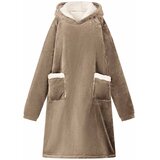  Deka majica s kapuljačom Kamel M Flis i flanel | shoptok.hr