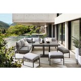 Ambia Garden VRTNA LOUNGE GARNITURA tkanina jeklo Cene