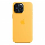 Apple iphone 15 pro max silicone case with magsafe - sunshine cene