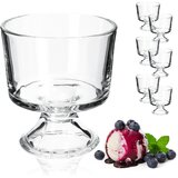 KADAX skodelice za sladoled, komplet 6 steklenih skodelic za sladoled, 290 ml, (5000351535) Cene
