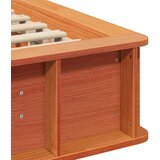  Krevetna konstrukcija Vosak smeđa 90 x 190 cm | shoptok.hr