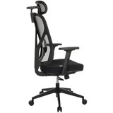 MID.YOU Pisarniški Stol Raloo Eco, Črna | Shoptok.si